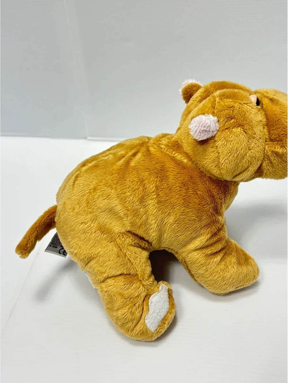 Ganz Webkinz Plush Hippo Stuffed Soft Animal Toy GUC Hippopotamus